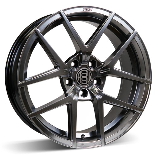 roue d'alliage (mag) black chrome pour Acura TL, TSX, Honda Civic, Accord